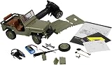 Remote Controlled Jeep Willys MB Scale Crawler with Winch 4WD 1:14 RTR Green - 1