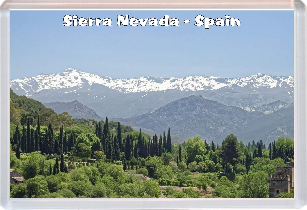 Sierra Nevada - Spain - Fridge Magnet 96 x 67 mm JUMBO SIZE BBSM1933