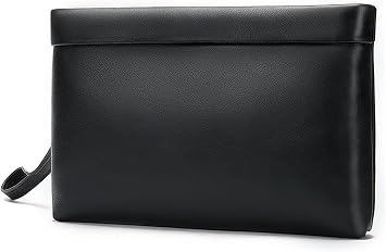 Mens Clutch Bag Korean Version Business Envelope Clutch Clutch Wallet Large Capacity Soft Leather Mens Bag