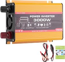 Power Inverter 3000W Converter Auto Dual USB Fast Modified Sine Wave Adapter with Cigarette Lighter (US Plug)
