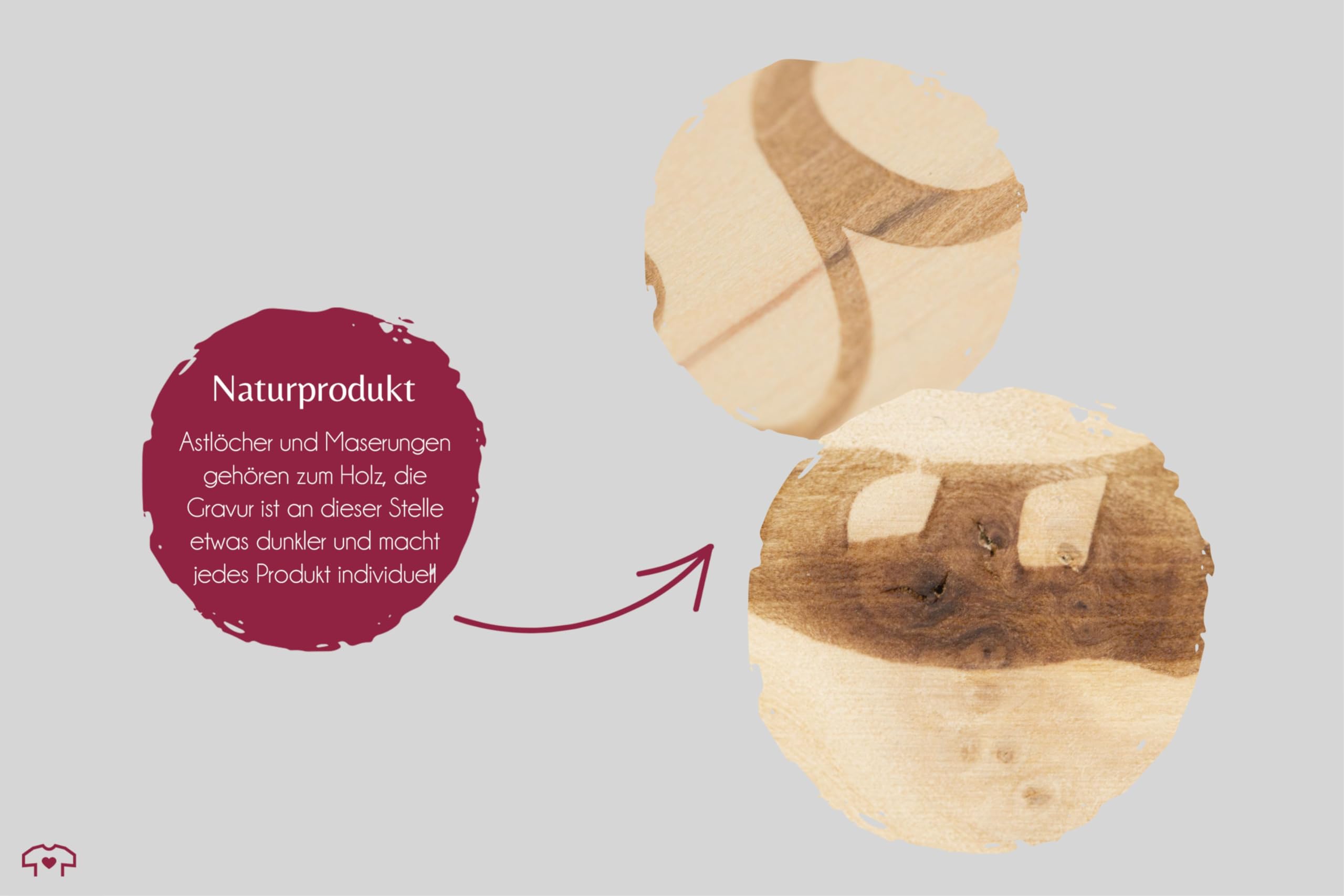 Frühstücksbrettchen Holz Herz - Wandern - Brotzeitbrett Bergwanderer Geschenk Wanderer I Berge I Klettern I Bergkette Name - 22,5x12,5 - Holz - personalisierte geschenke vesperbrett berg hike