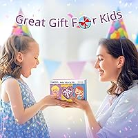 Vista 7 de Walkie Talkies para niños recargables, juguetes para niños y niñas de 3 a 12 años, paquete de 3 radios de dos vías de largo alcance, regalos