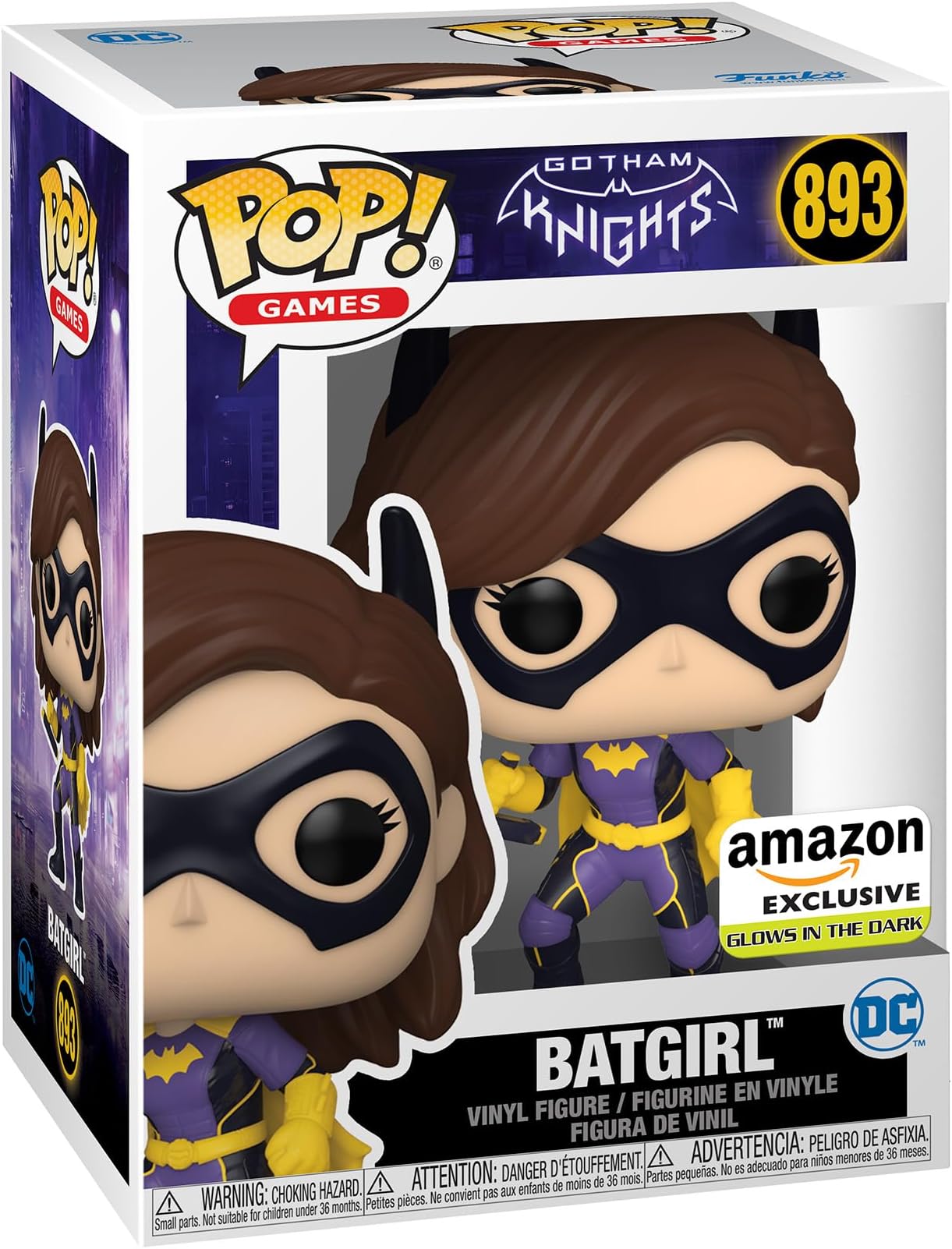 Pop! Games: Gotham Knights - Batgirl - (Gmit PU) - Batman - Amazon Exclusive - Vinyl Collectible Figure - Gift Idea - Official Merchandise - Toy for Children and Adults