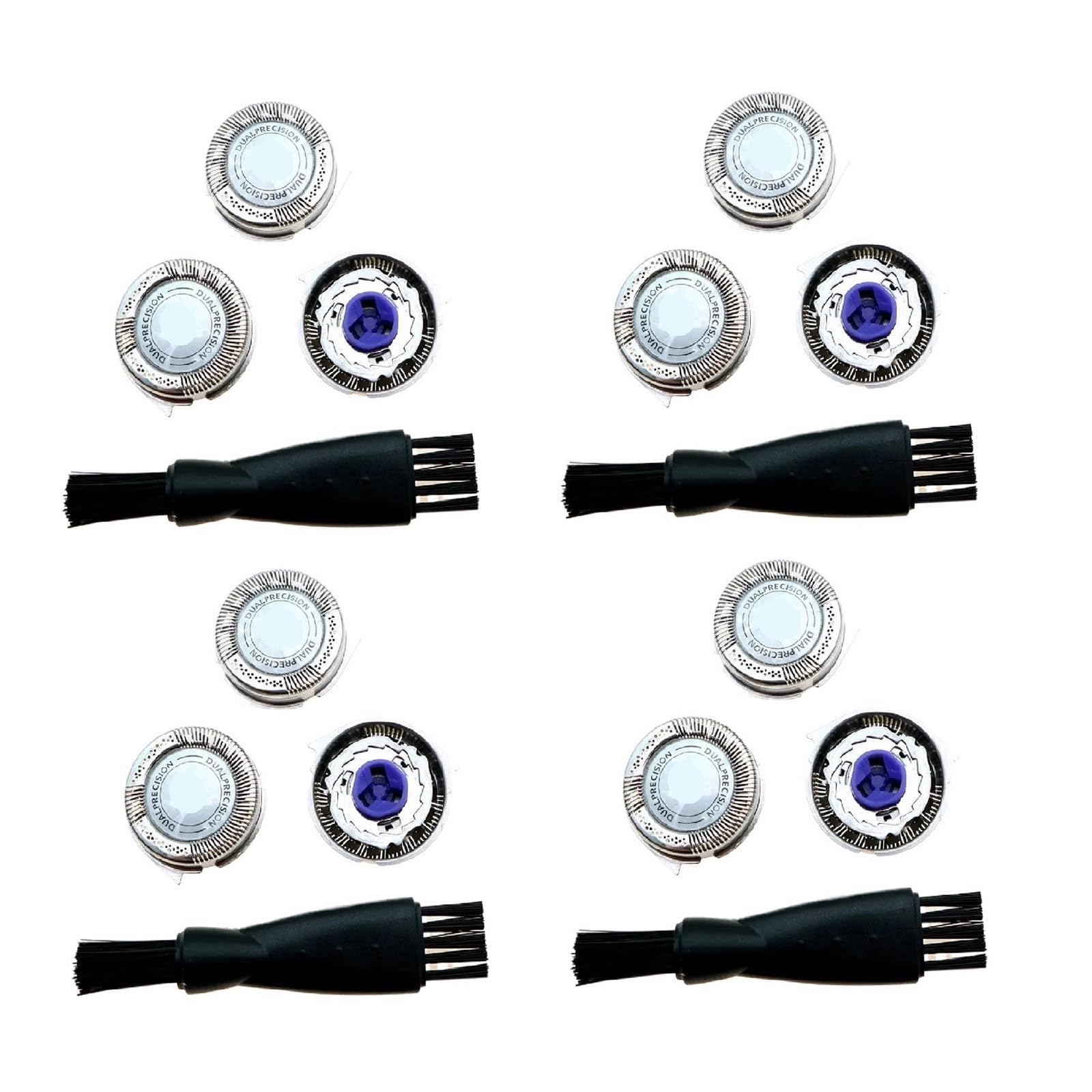 Testina Di Ricambio for Lama Di Rasoio HQ8, Compatibile Con Philips, Rasoio Elettrico PT730 PT735 PT860 PT870 AT750 AT751 AT890 AT891 HQ7120 HQ7100(12pcs)