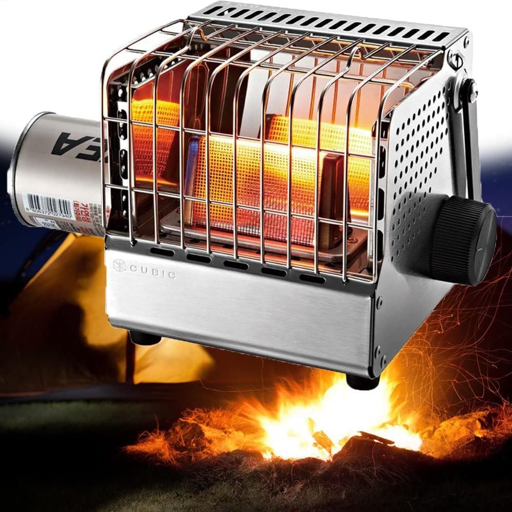 Ultralight Tent Camp Propane Heaters Mini Portable Camping Gas Heater Stove Non Electric Heaters for Indoor Portable Warming Stove