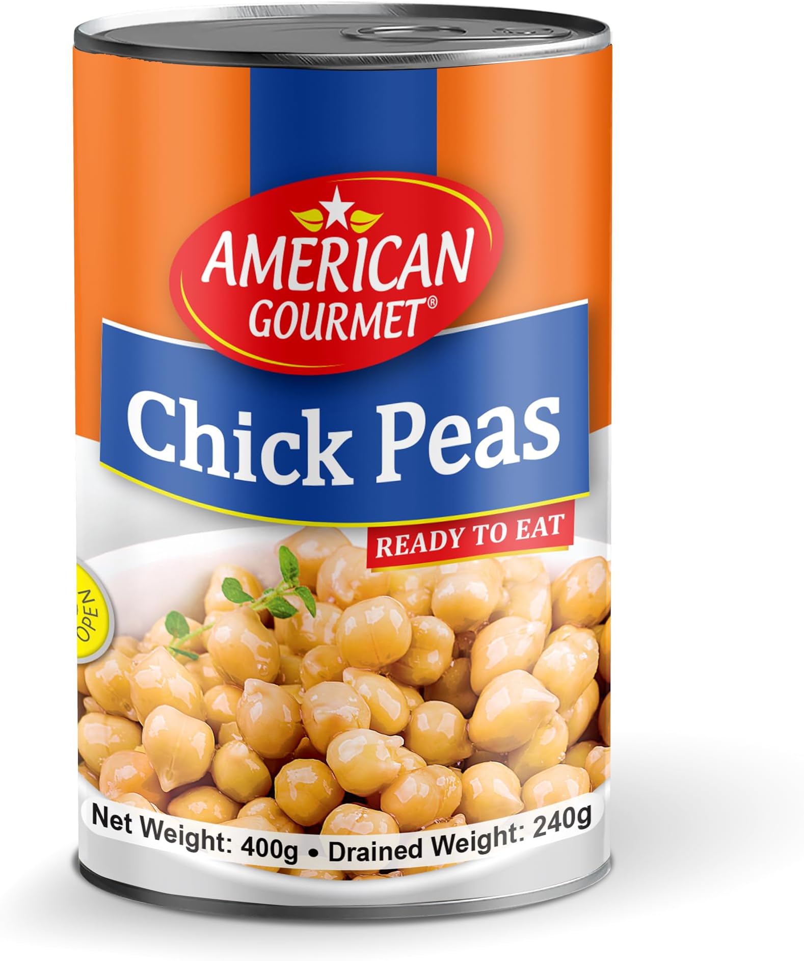 Chick Peas 400g. Packed with essential nutrients - A good source of protein, fiber, vitamins, and minerals - Making wholesome and nutritious meal choice.