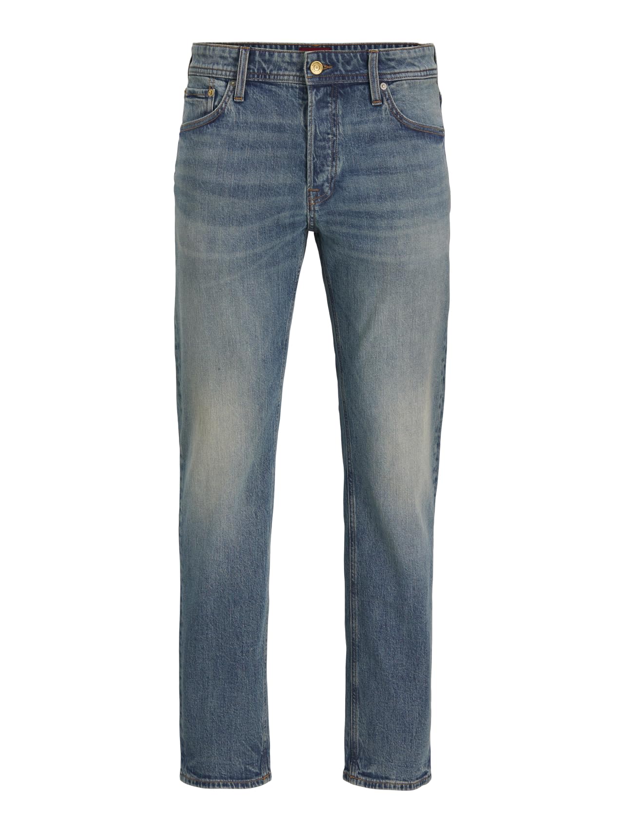 JACK & JONES Male Tapered Fit Jeans JJIMIKE JJORIGINAL SBD 556 NOOS Tapered Fit Jeans