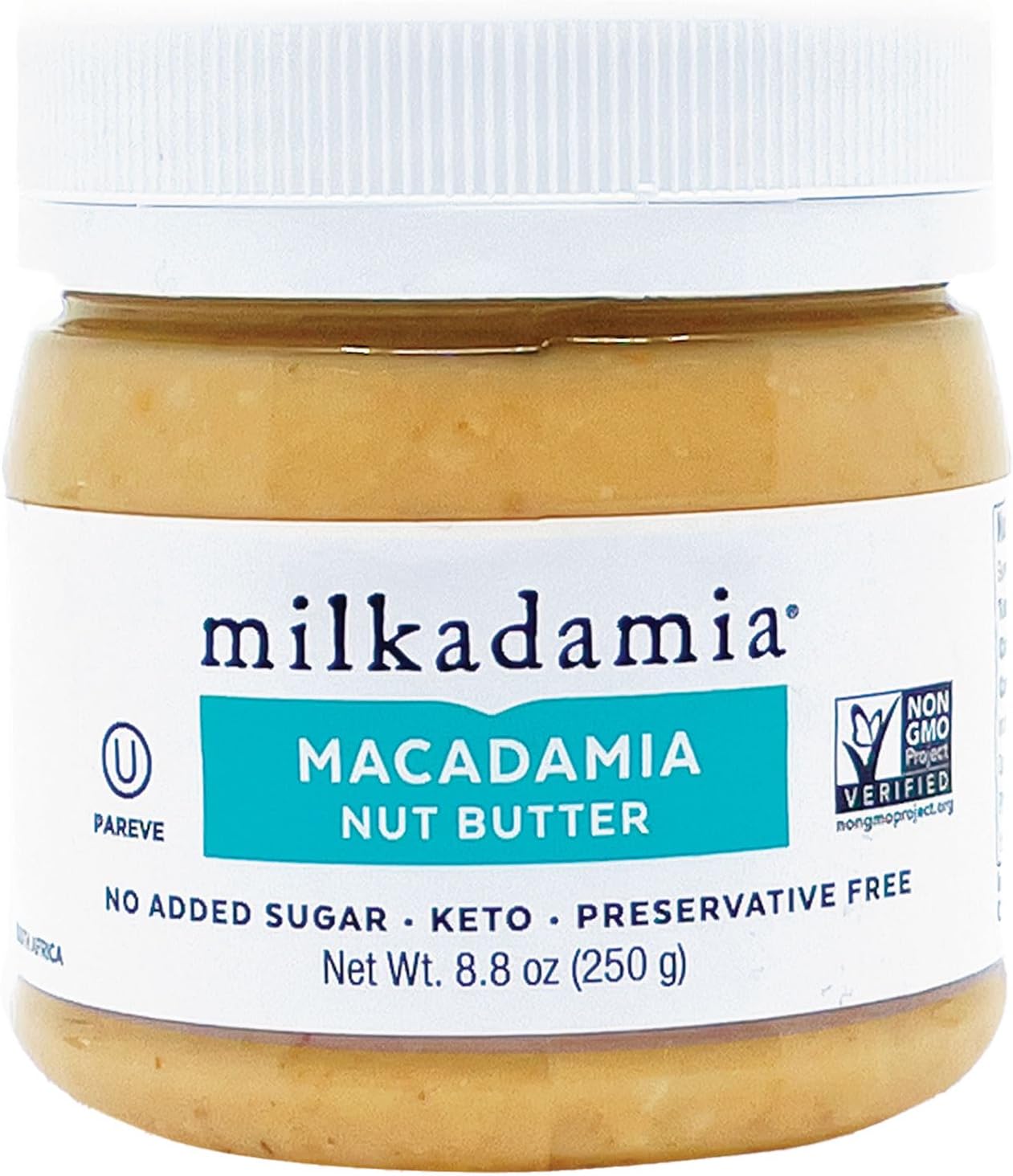 MilkadamiaMacadamia Nut Butter, 250 Grams