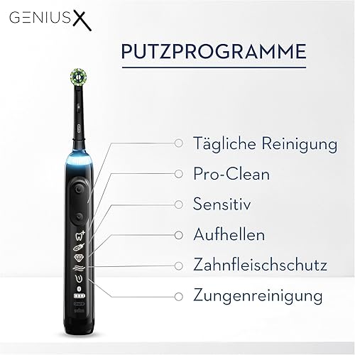 Oral-B Genius X /Electric Toothbrush künstlicher — nuotrauka 6