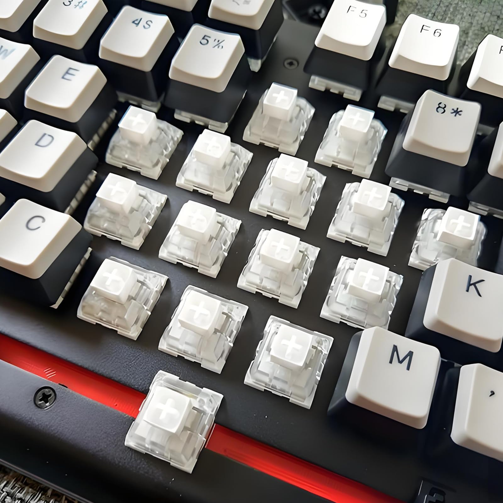Amazon.com: DRAOZA Kailh Box White Clicky Switch Mechanical