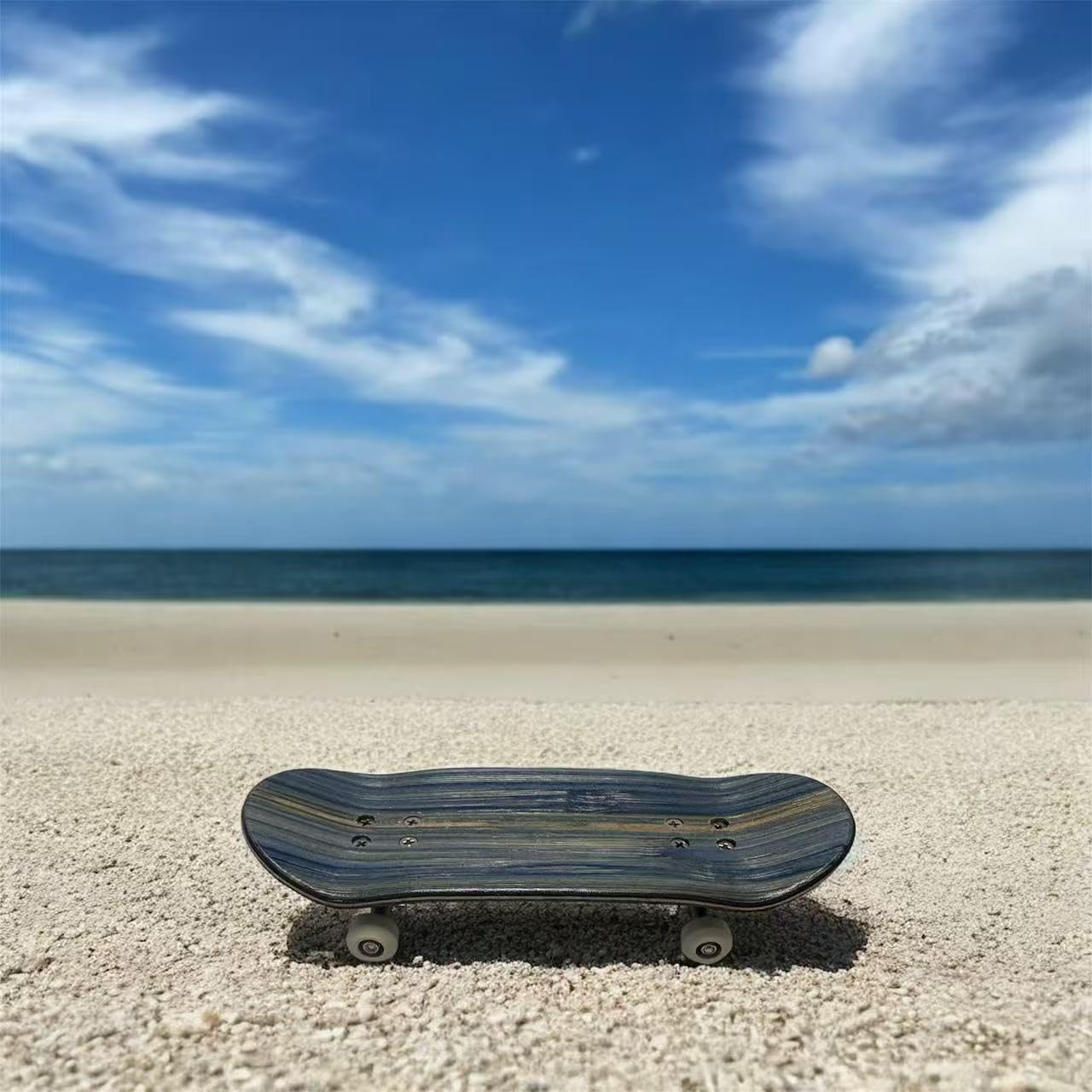 Pro Fingerboard Complete 34x96mm, Pre-Assembled with Bamboo Decks 5Plys, Ceramic Wheels, Op3ra Engraved Trucks V2