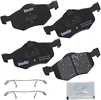 Vista 173 de Pastillas de Freno Delanteras Cerámicas Bendix Priority1 CFC430A para Modelos Selectos INFINITI G35, I30, Nissan 350Z, Altima, Juke, Maxima, Sentra