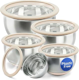 Ziruma Rührschüsseln-Set 5-teilig mit Messskala