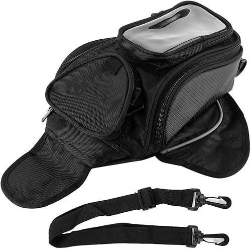 Bolsa magnética universal para tanque  Soporte impermeable para teléfono GPS con pantalla táctil para montar en motocicleta  Soporte GPS para