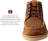 Vista 4 de Twisted X Botas de suela de cuña para hombre