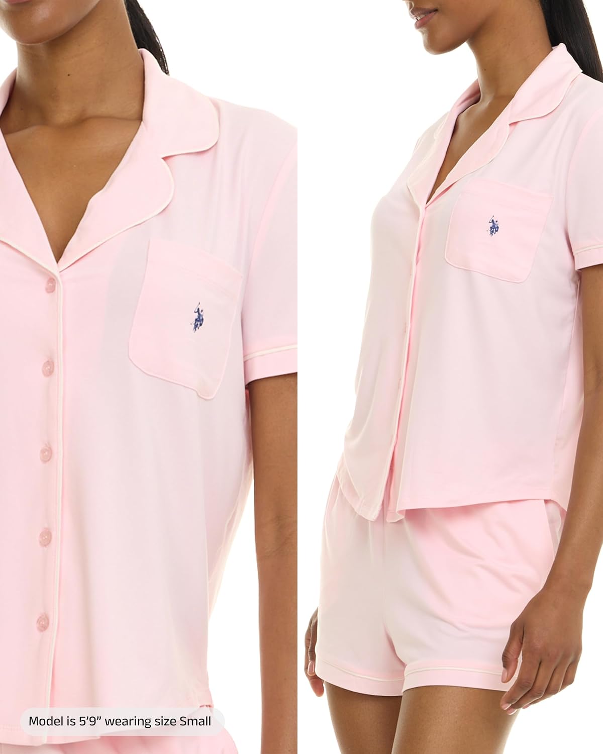 U.S. POLO ASSN. Summer Pajamas for Women Set image 4