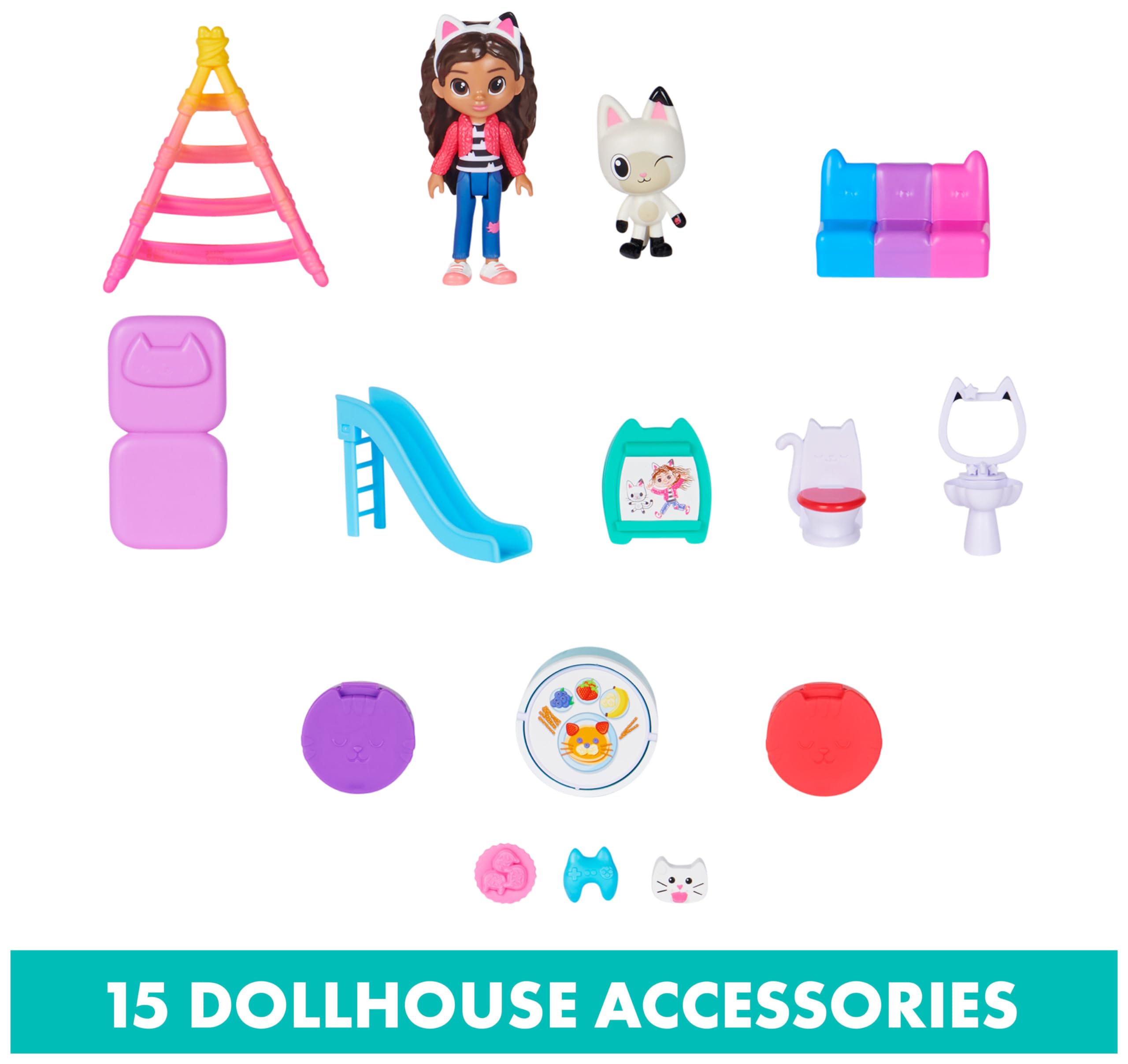 Gabby's Dollhouse Playset GabbysPurrfectDollhouse, 6070076