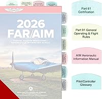 Vista 6 de Pestañas para FAR/AIM 2026/2025 para Licencia de Piloto Privado - VFR - 50 pestañas