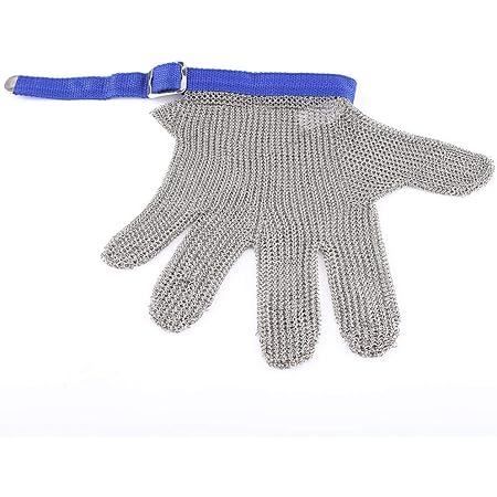 gant cotte de maille boucher pas cher