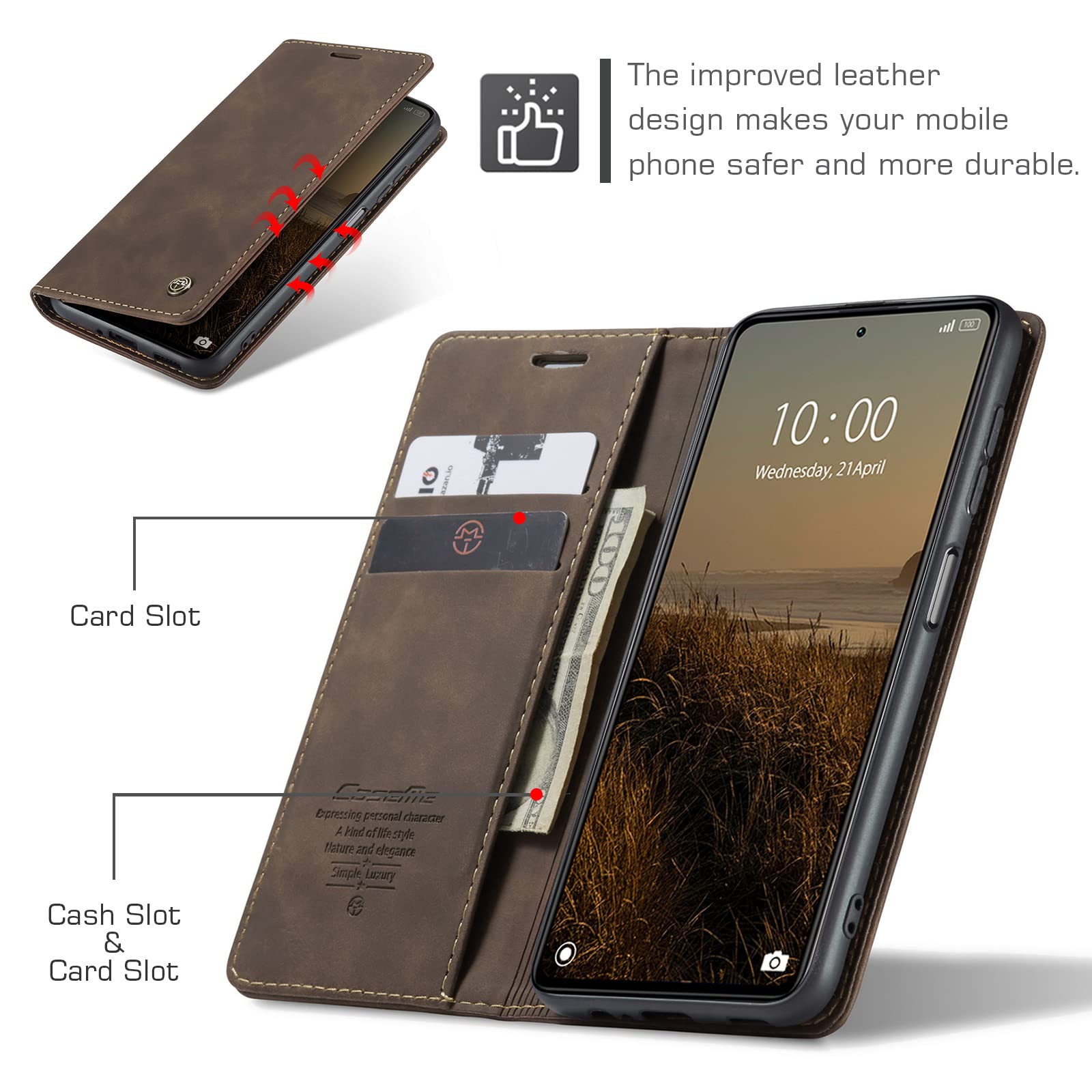 UFinetech Xiaomi Redmi Note 12/POCO X5 Case - Image 2