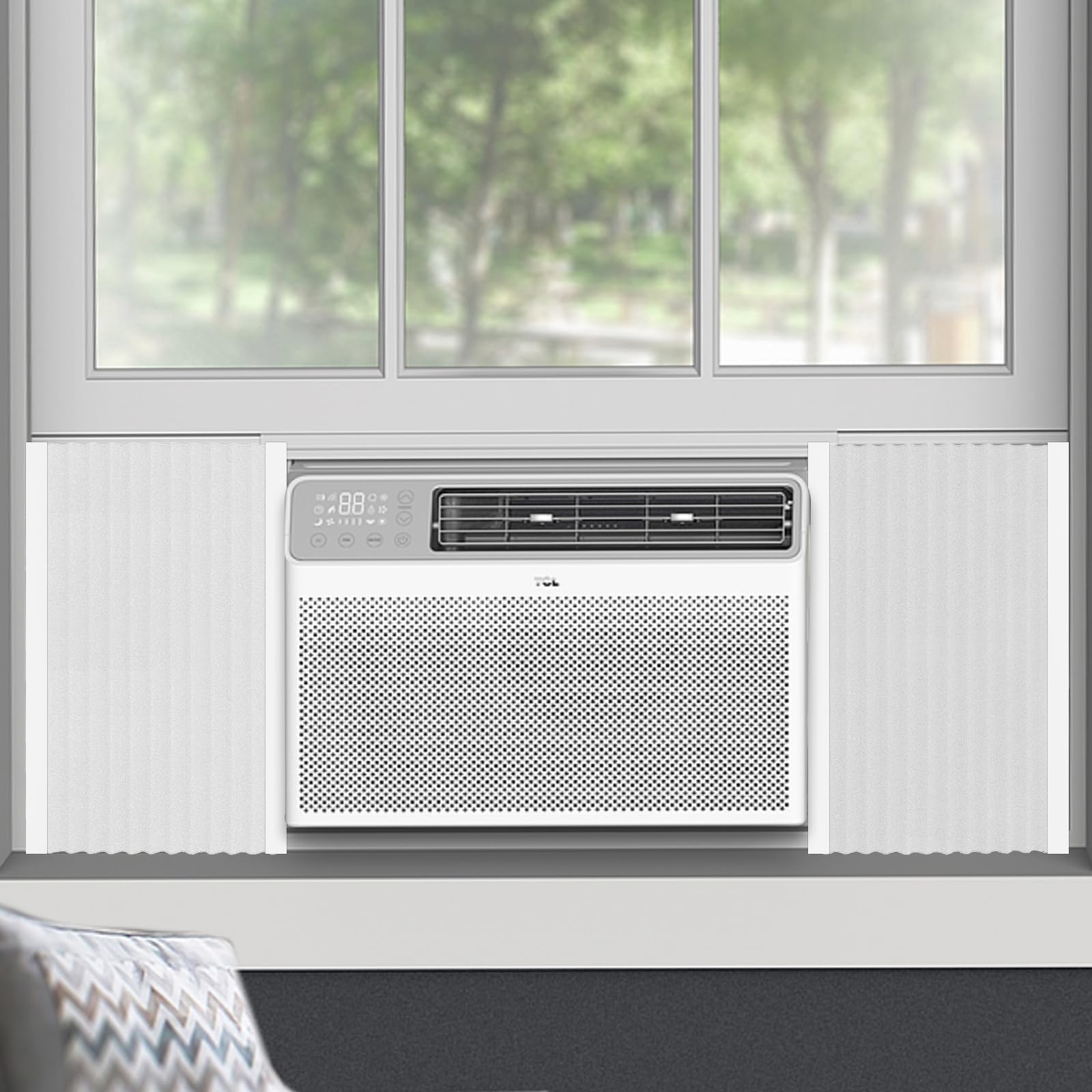 Amazon.com: Window Air Conditioner,Side Insulated Foam Panel, Summer ...