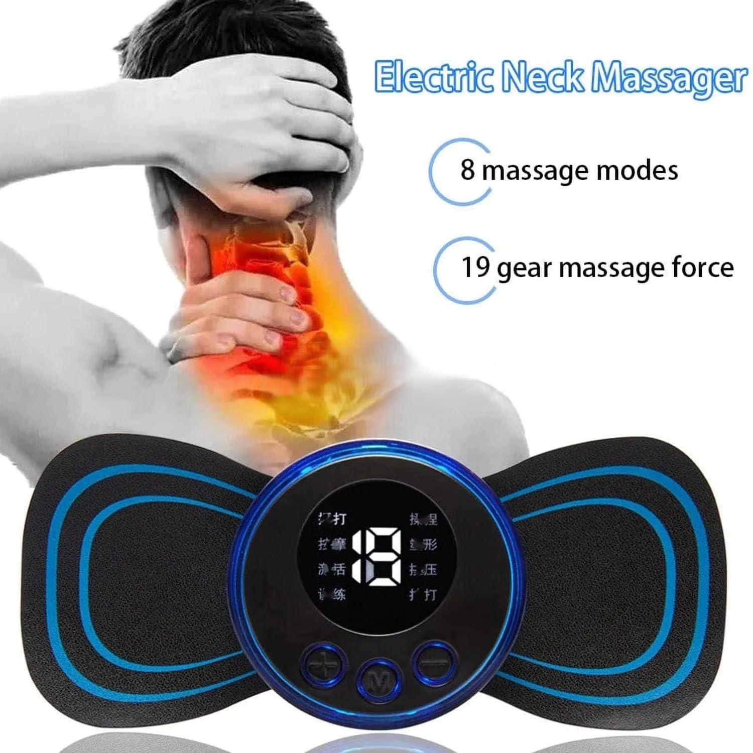Portable butterfly body massage | EMS pulse therapy for pain relief and muscle discounts. Wireless slimming massage for neck, back, shoulders, weapons and legs | Compact and rechargeable Portable butterfly body massage | EMS pulse therapy for pain relief and muscle discounts. Wireless slimming massage for neck, back, shoulders, weapons and legs | Compact and rechargeable