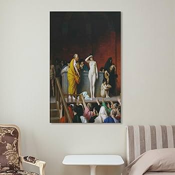 Amazon.co.jp: ジャン＝レオン・ジェローム絵画（ローマの奴隷市場