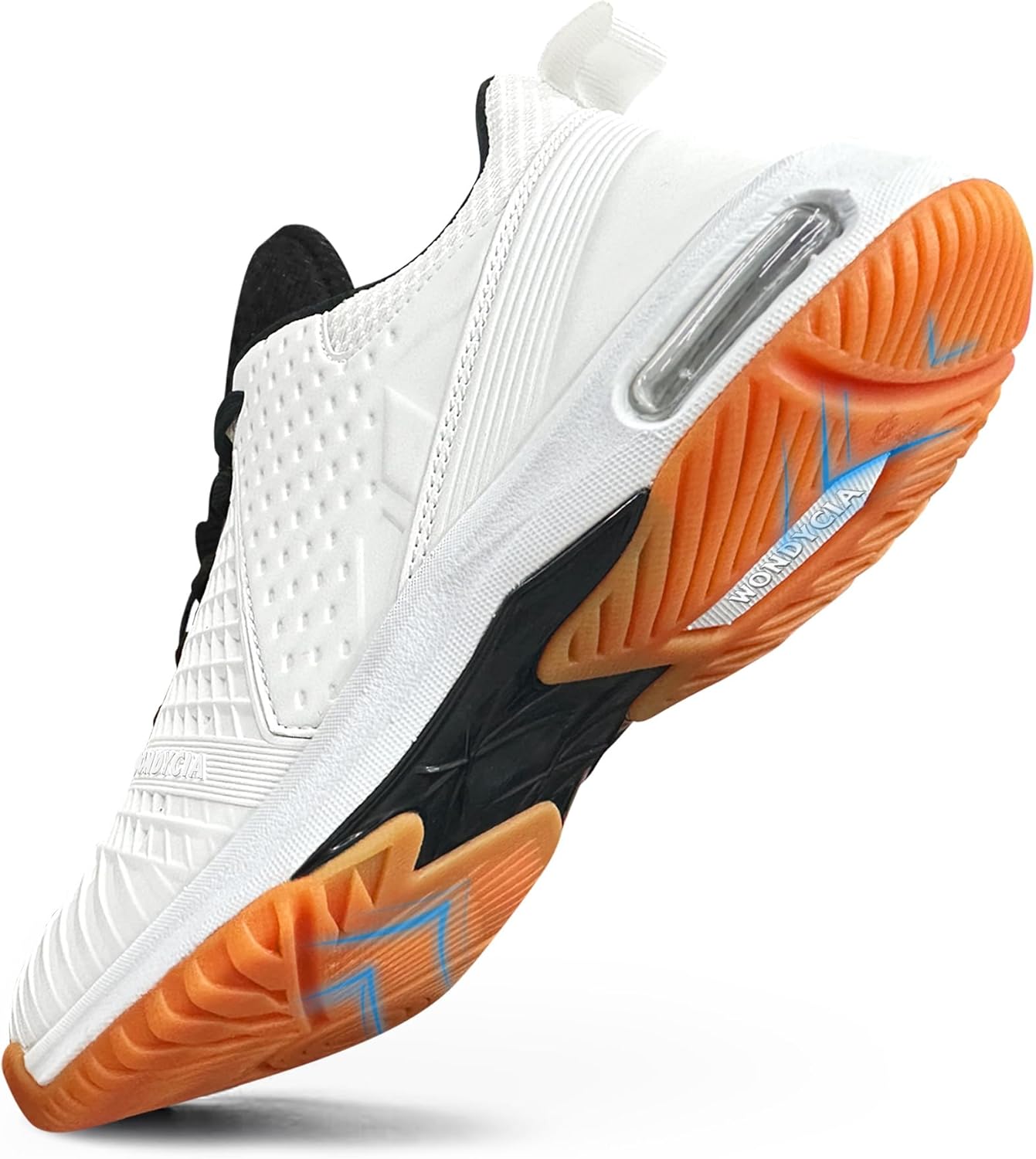 Men's Tennis Shoes with Carbon Fiber Plate & Anti-Slip TPU - Lightweight Mesh for Hard Court Stability