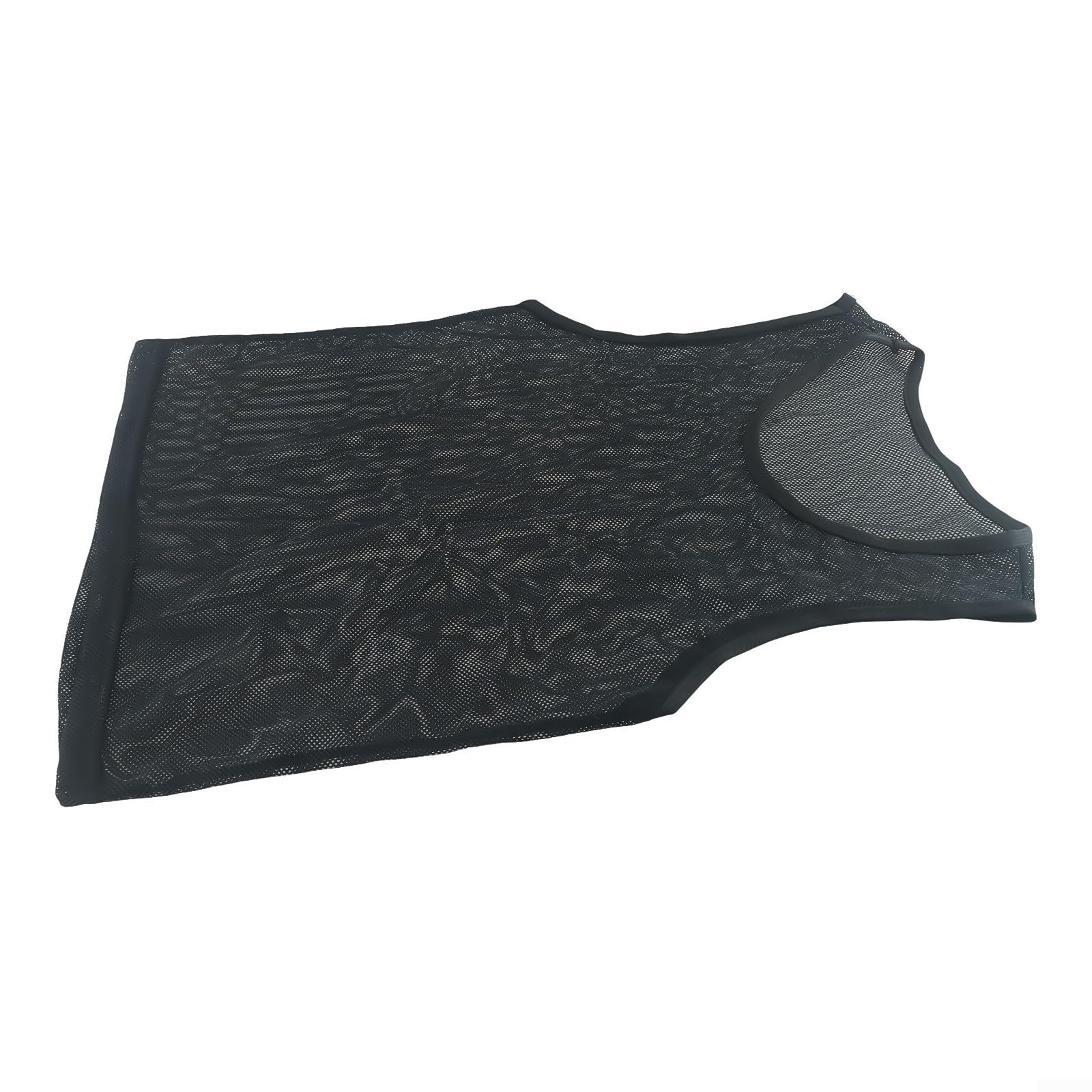 Chaleco de fútbol para entrenamiento juvenil, chalecos deportivos de malla para niños y niños, ajuste holgado, poliéster, ropa de práctica de fútbol, baloncesto, críquet, 40 x 56 cm (negro)