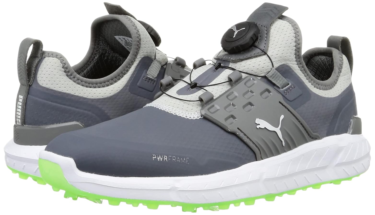 【ちゃんたま】PUMA IGNITE ゴルフシューズ グレー/ブラック ちゃんたま】PUMA IGNITE ゴルフシューズ グレー/ブラック