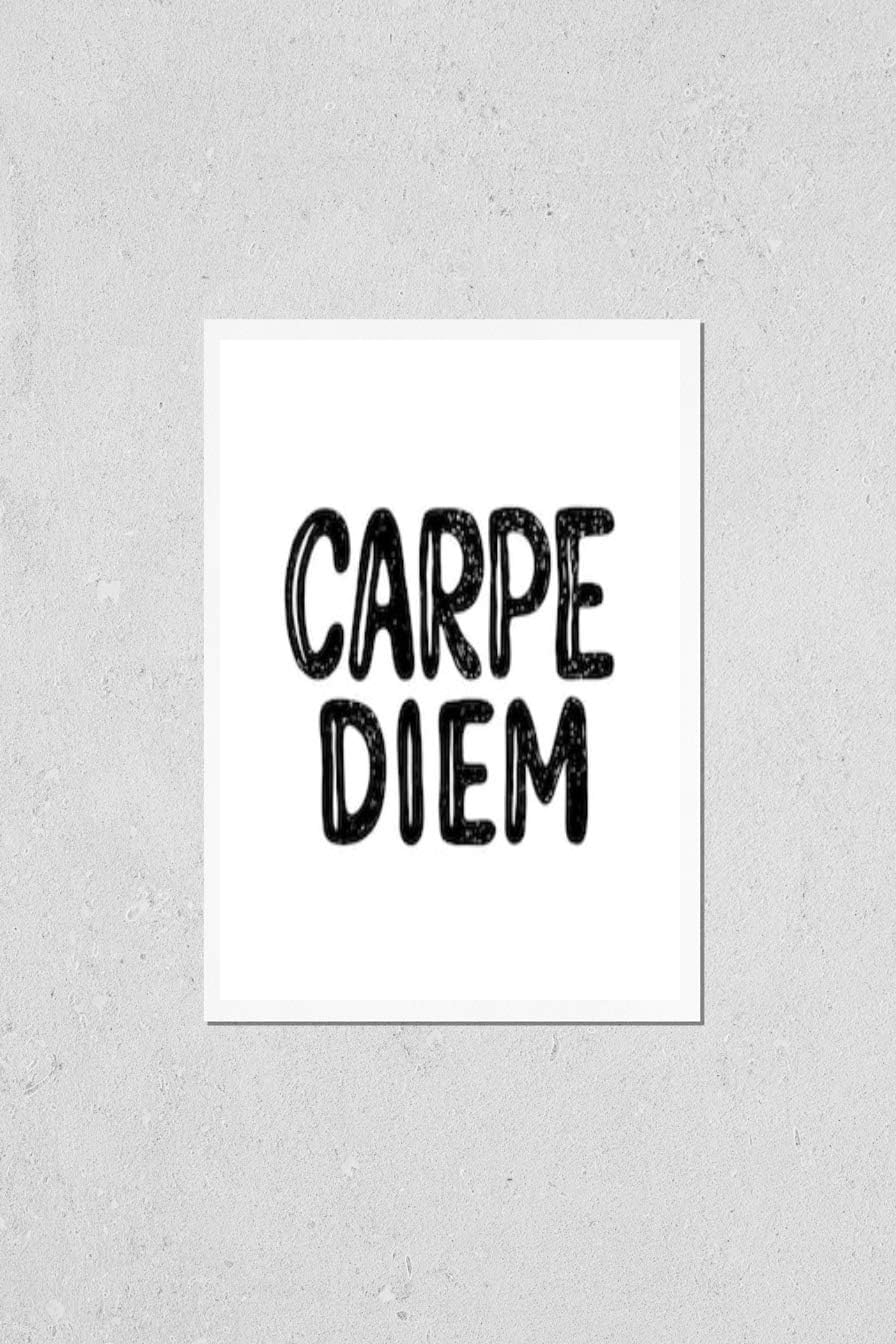 Wall Art Poster Print of Hand Lettering Typography Poster