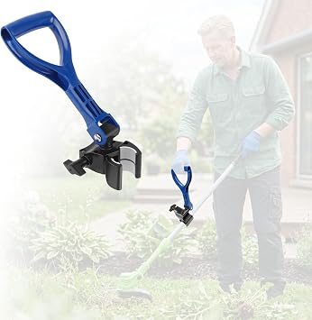 Upgraded Garden Shovel Handle, Adjustable Back Saver Attachment for Gardening Yard Tools, Ergonomic Weed Trimmer Handle Extension Universal Fit for Shovels, Rakes, Lawn Trimmers, Snow Shovels