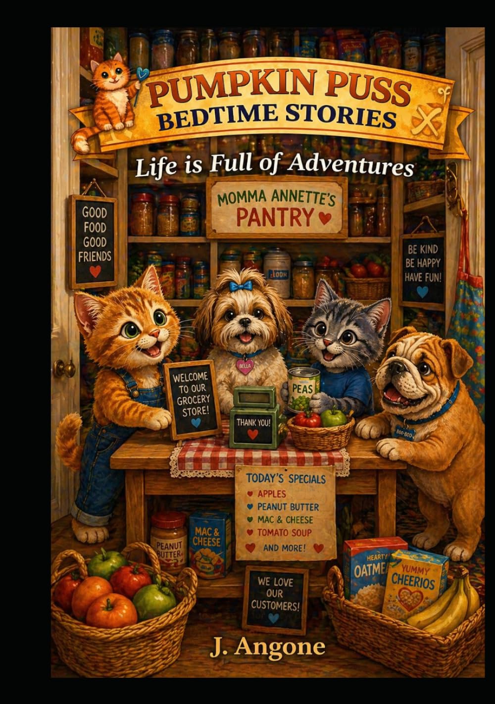 Pumpkin Puss Bedtime Stories: Life is full of Adventures