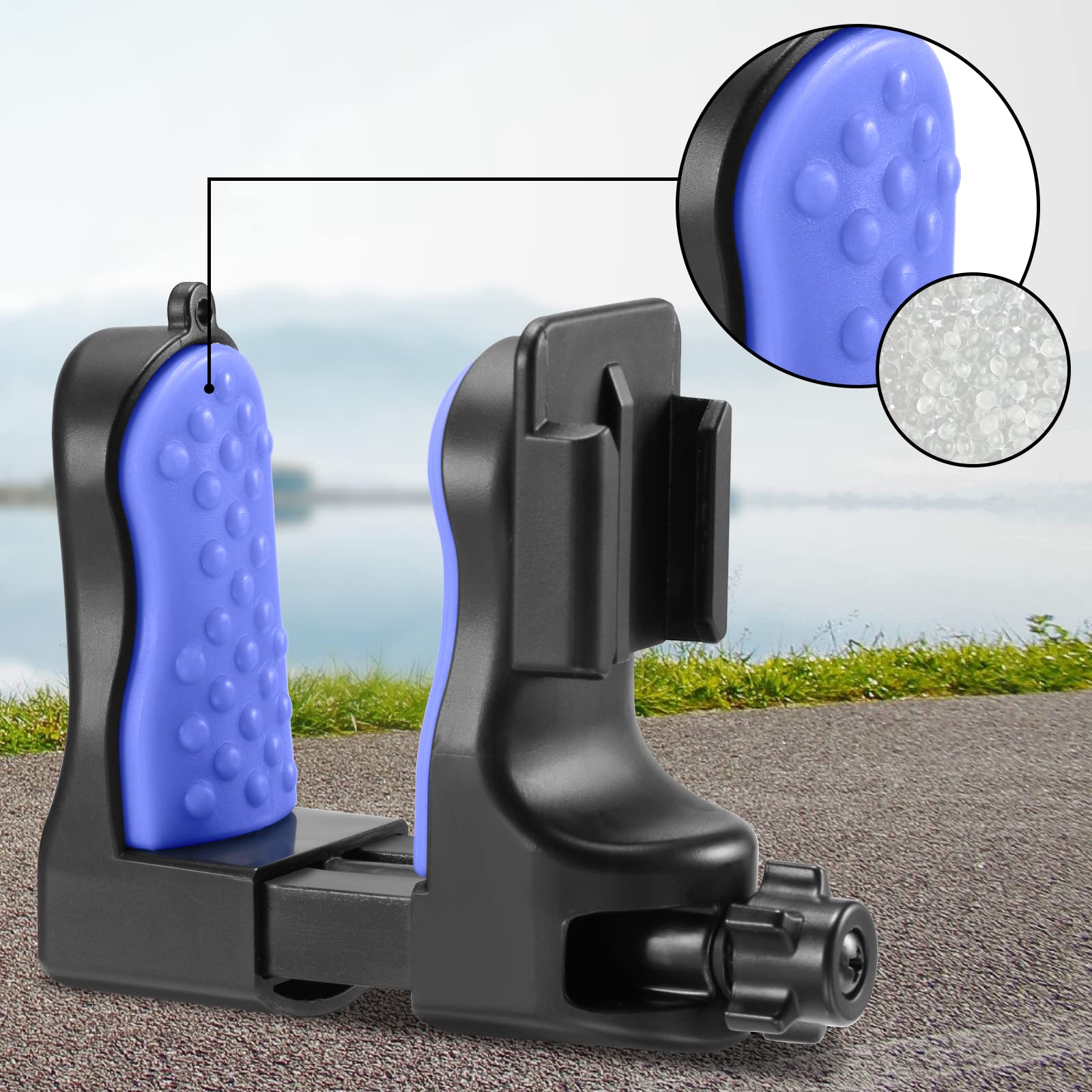 Pompa Freno Moto GOOFIT Pompa Freno Posteriore Per Moto E ATV - Ricambio Idraulico Universale, Nero, Alta Compatibilità Goofit Ricambio Idraulico