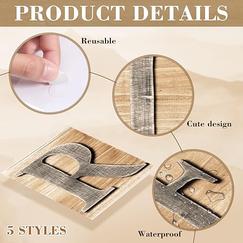 Miniatura 4 de Pósteres de lectura, juego de letreros de lectura, decoración industrial de madera para biblioteca, decoración de esquina de lectura, suministros