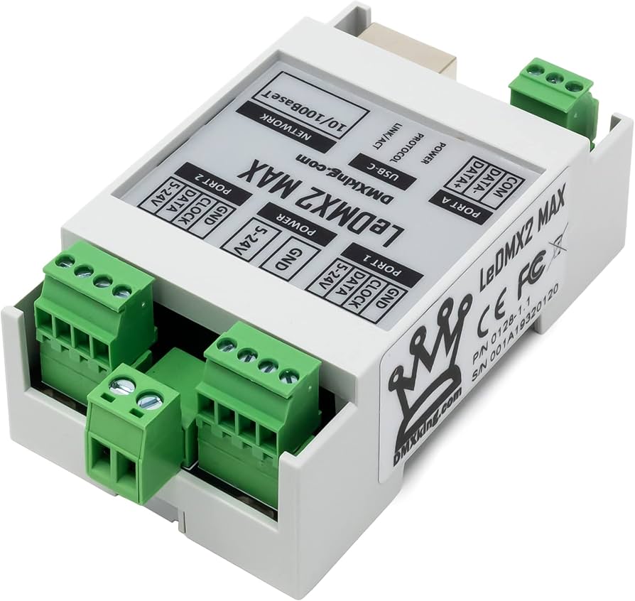 Amazon.com: DMXking LeDMX2 MAX smart pixel controller/driver