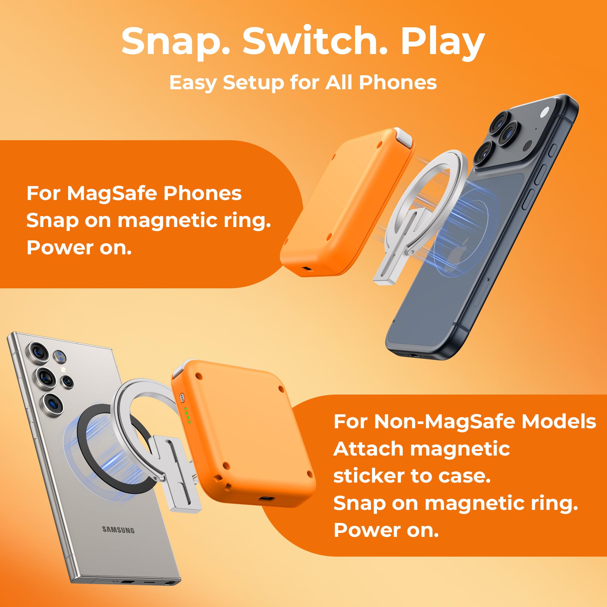 Amazon.co.jp: abxylute M4 スナップオンモバイルゲームコントローラー