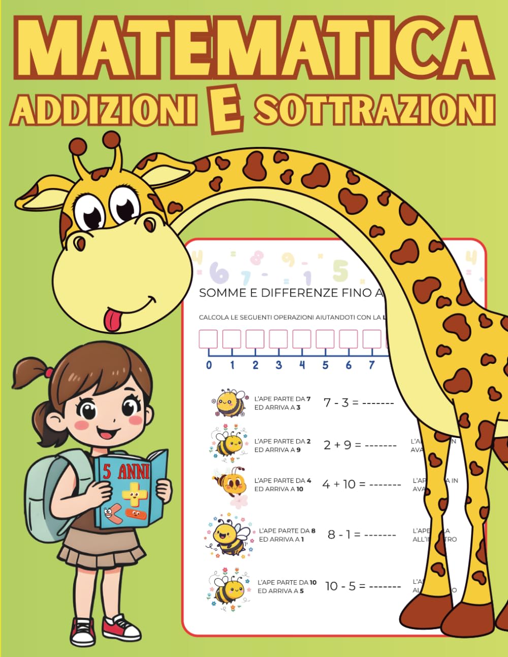 Matematica Addizioni E Sottrazioni: Esercizi Facili Per Imparare I Numeri Fino A 20 In 1^ Elementare