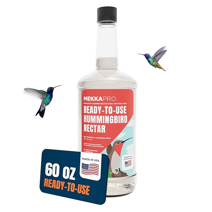 MEKKAPRO 高端蜂鸟花蜜 - 吸引您的花园，便捷美味配方