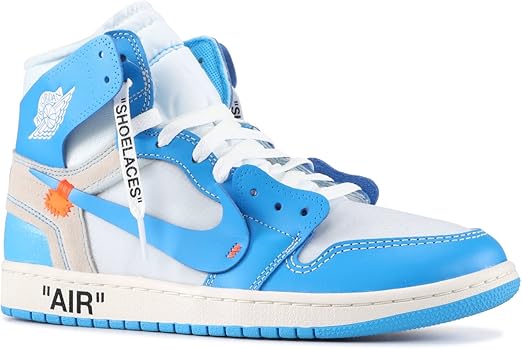 Jordan 1 Retro High UNC 'Off White' - AQ0818-148 - Size 37.5-EU :  Amazon.es: Moda