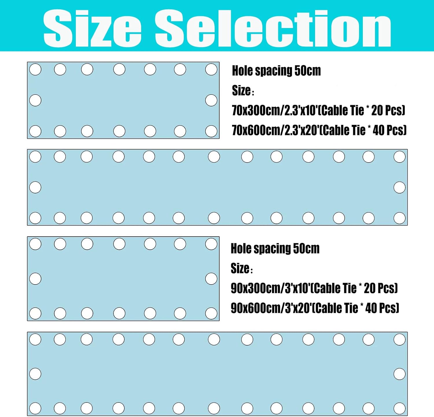 Balcony Privacy Screen Wind and UV Protection Balcony Screening for Deck, Backyard, Patio, Balcony, Includes Cable Ties 8 Days Delivered 9 Colors 48 Sizes(Brown,19.7"x133.8")