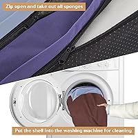 Vista 394 de Comfort Expression - Cama ortopédica para perros extragrandes, 53 x 42 pulgadas, cama impermeable y de apoyo de espuma con cojines removibles