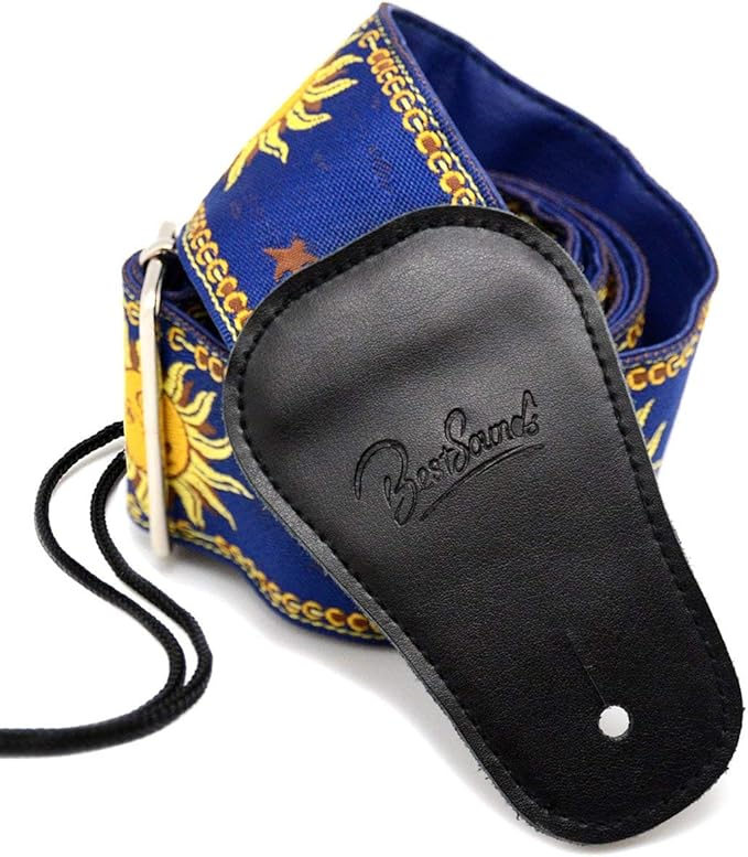 Tracolla Per Chitarra Bestsounds | Regolabile 85-150 Cm | Per Chitarra Elettrica E Acustica | Design Unico