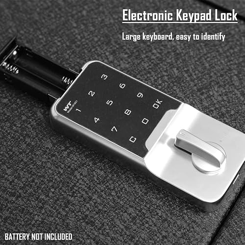 Miniatura 3 de Caja fuerte para consola central caja de seguridad para consola WASAI Premium compatible con Ford F150 2015-2020 2017-2023 Ford Super Duty y Ford