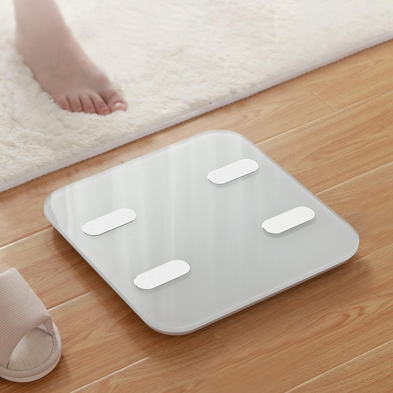 BáScula De BañO Báscula de Peso, báscula for baño, Grasa Corporal, Suelo for pesaje del Cuerpo Humano Uso En Interiores