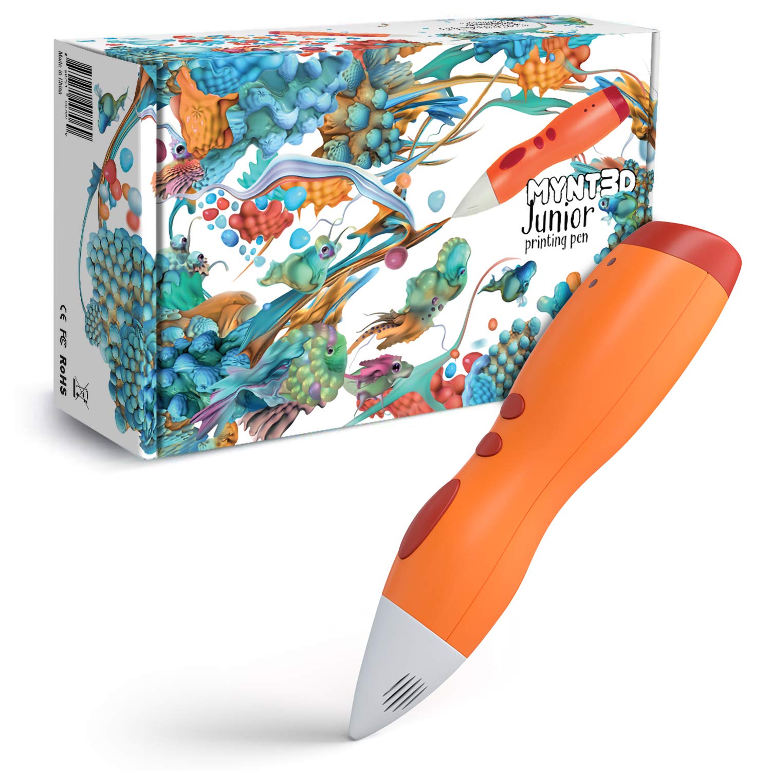 MYNT3D Junior Lápiz 3D para Niños con filamento PCL 1.75mm