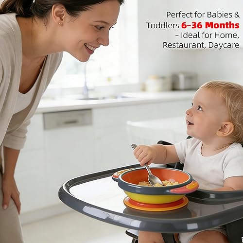 Miniatura 6 de Bandeja para silla alta para bebé compatible con Stokke Tripp Trapp V2+, bandeja de repuesto para silla alta Stokke, superficie lisa y fuerte