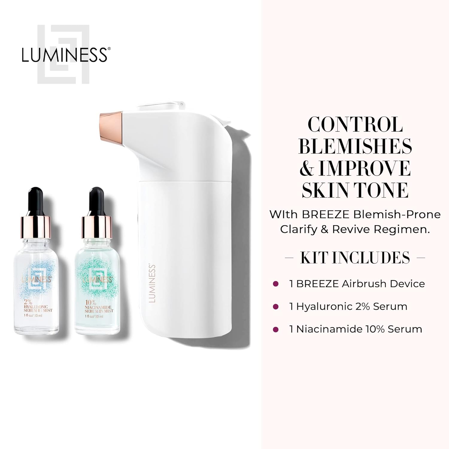 LUMINESS Revitalizing Airbrush Skincare with Breeze El Salvador Ubuy