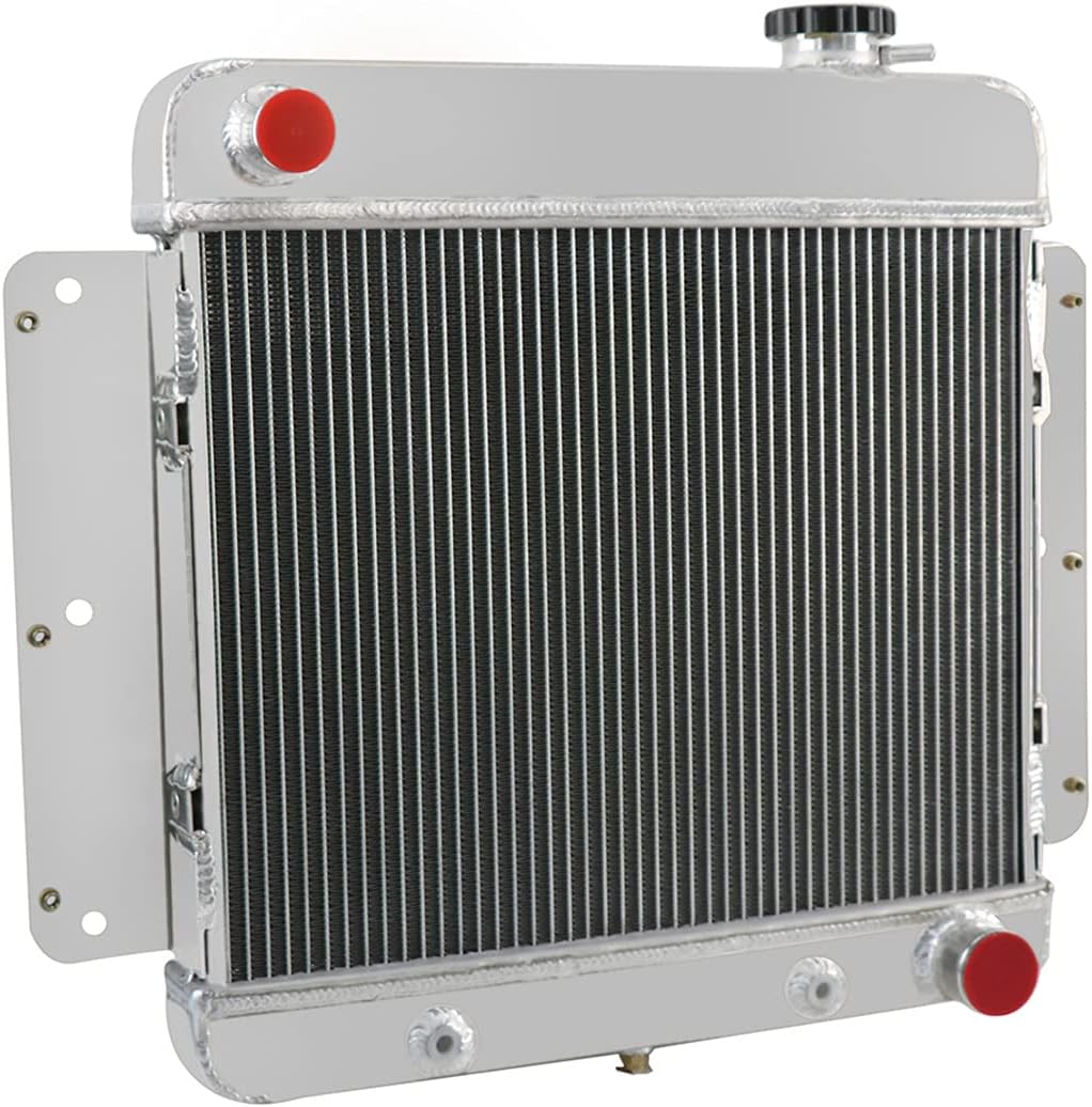 3 Row Full Aluminum Radiator for 1962-1967 Chevy II Nova V8 Conversion - Direct Replacement