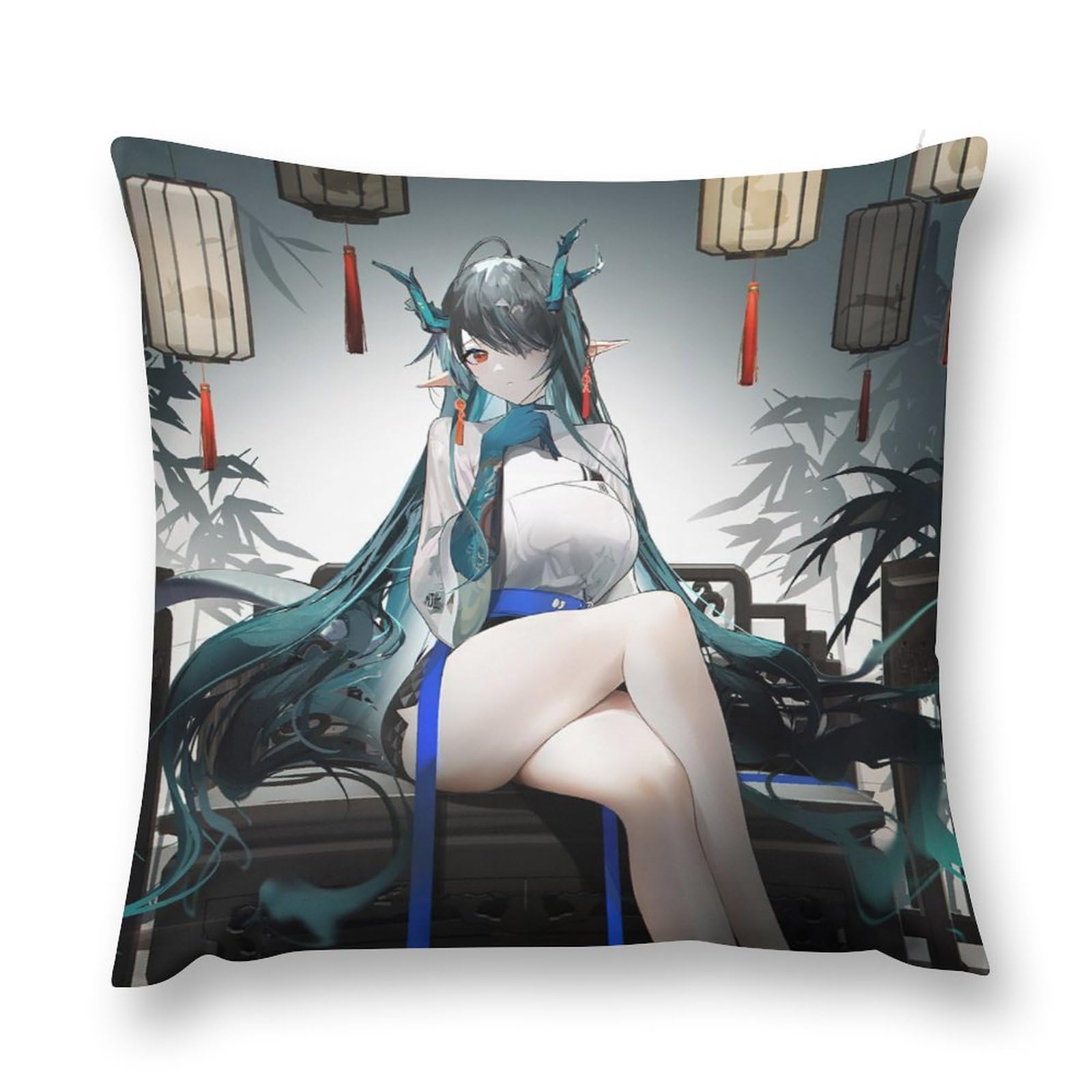 Amazon.co.jp: アークナイツ シー 枕カバー クッションカバー 45 45 